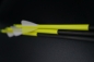 Preview: Arrow-Wrap fluoreszierend gelb