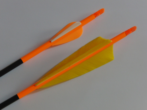 Arrow-Wrap fluoreszierend orange